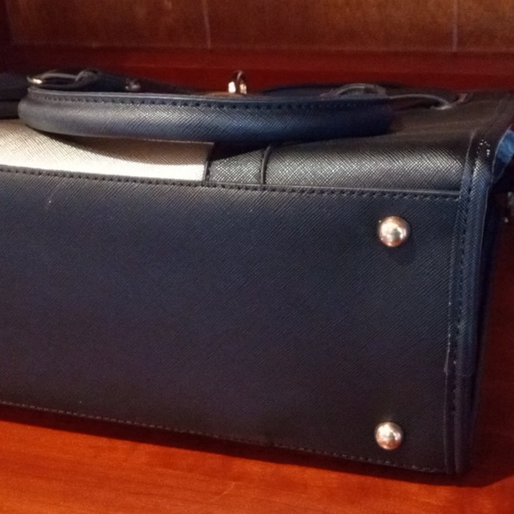 👜 Dasein Purse - large tote black and grey with silver - Picture 11 of 11